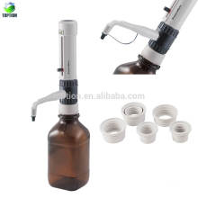 Dispensador electrónico de tapa de botella de laboratorio más 0.5-5ml Kit de laboratorio Herramienta Excepto botellas de reactivo